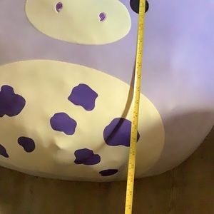 White and lavender horses squish mellow 24 inch